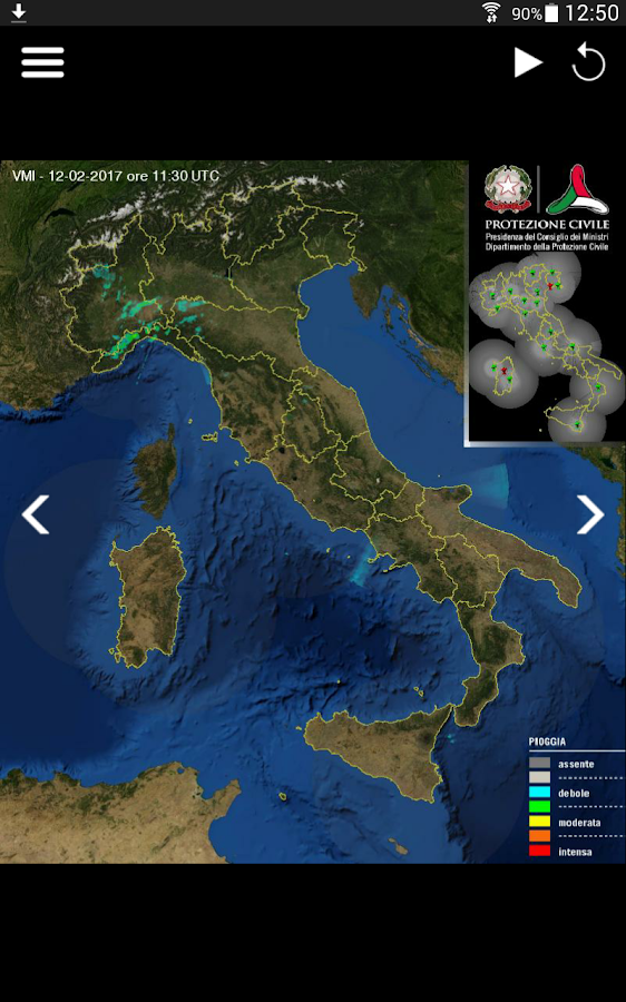 Radar Meteo Italia Android Apps on Google Play