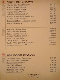 Adithya's Chettinadu Restaurant menu 8