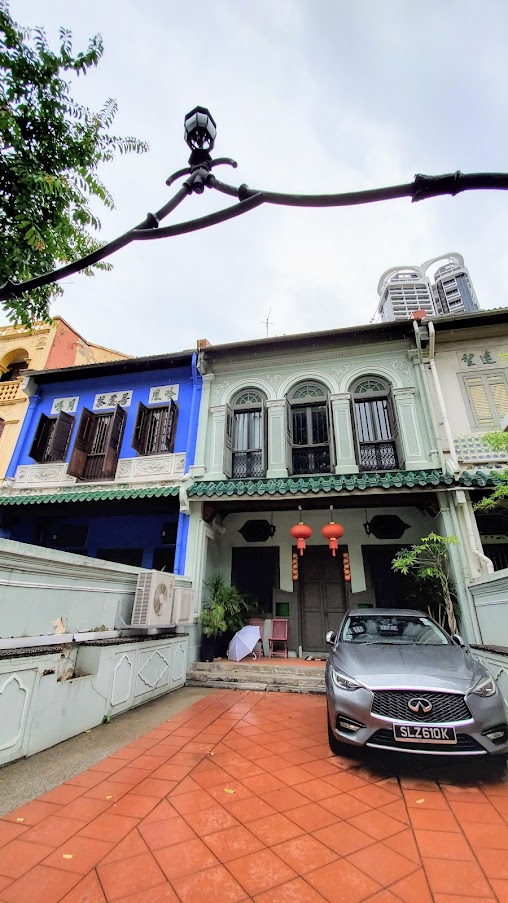 Peranakan Style Buildings in Singapore: some examples of Peranakan homes on Neil Street