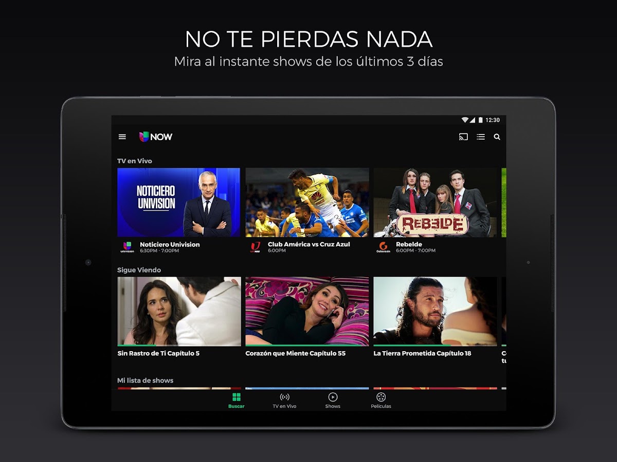 Univision NOW: TV en vivo y on demand - Android Apps on ...