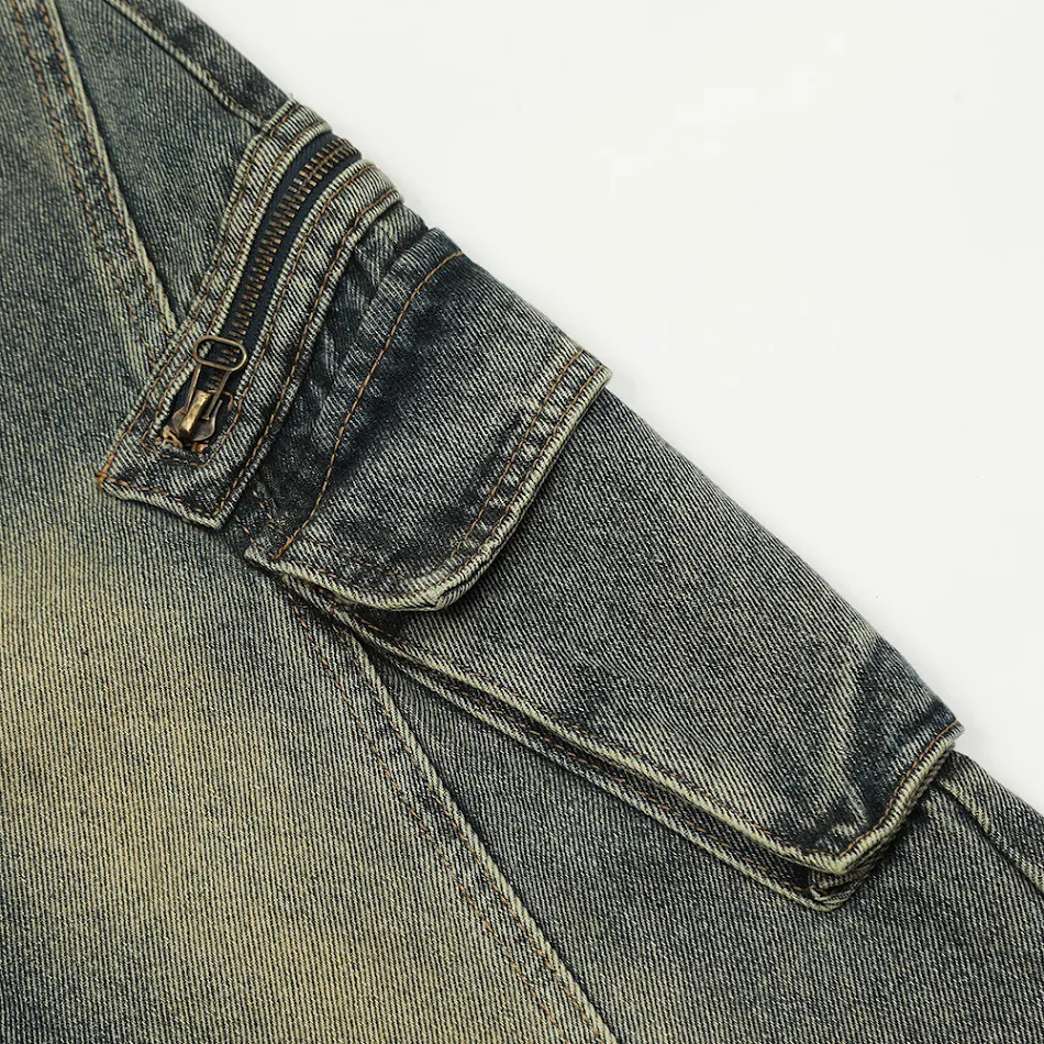 Calças jeans Big Horn masculinas com personalidade de moda, ajuste confortável, durabilidade e estilo autêntico e único.