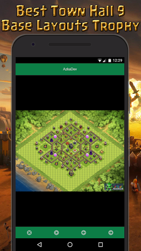 Town Hall 9 Base Layouts Trophy