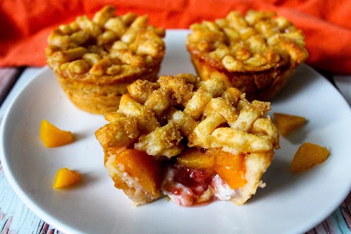 Strawberry Peach Easy Pies