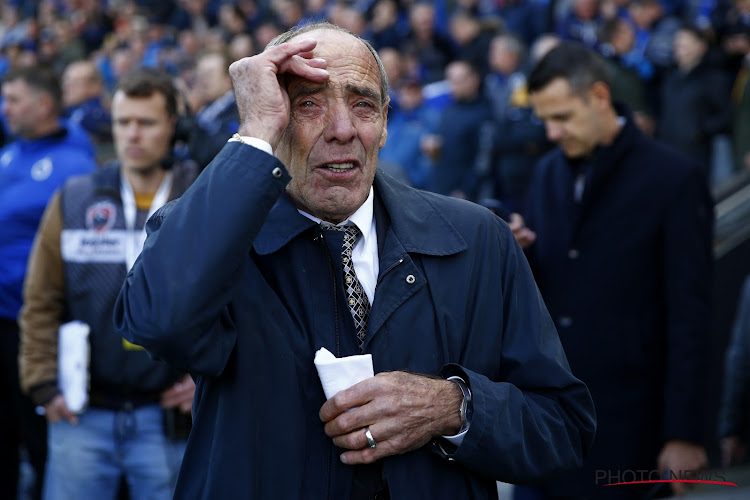 Bel hommage au stade Jan Breydel: les supporters sortent un tifo fantastique pour Raoul Lambert