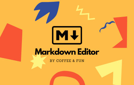 Markdown Editor for Chrome Preview image 0