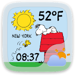 Peanuts Weather Widget Theme Apk