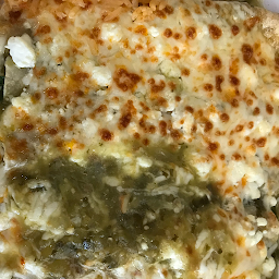 Enchiladas Suizas Plate