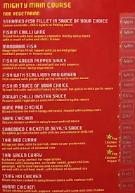 Starstruck menu 8