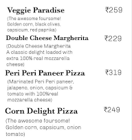 Homely Pizza menu 1