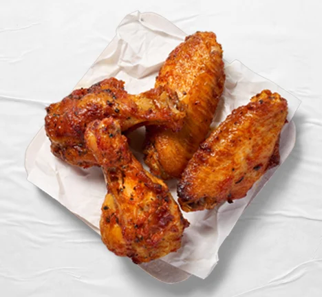 Spicy Baked Chicken Wings (4 Pcs)