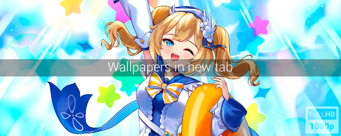 Barbara Genshin Impact Wallpapers New Tab marquee promo image