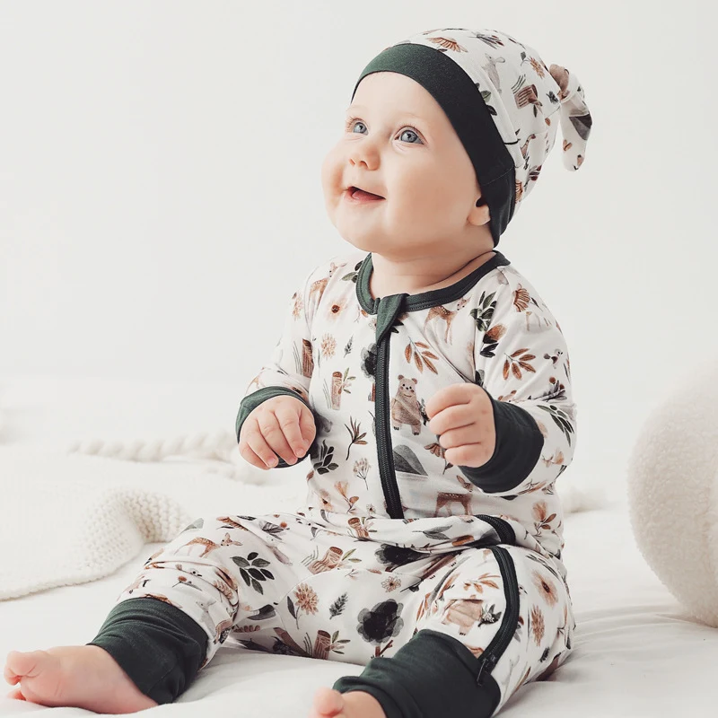 Vêtements bébé en fibre de bambou Printemps Douceur et respirabilité pour la peau sensible de bébé Confort écologique et naturel Idéal pour les beaux jours