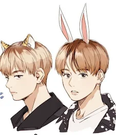 暇つぶし(🐰🐯)