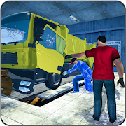 Snow Plow Truck Mechanic  Icon