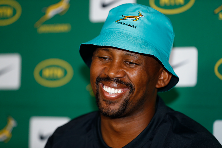 Springboks assistant coach Mzwandile Stick believes the Boks are in a better position than they were four years ago. File photo.