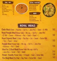 Indian Nastawala menu 4