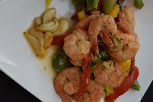 Butter Garlic Prawns