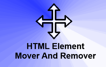 HTML Element Mover And Remover small promo image