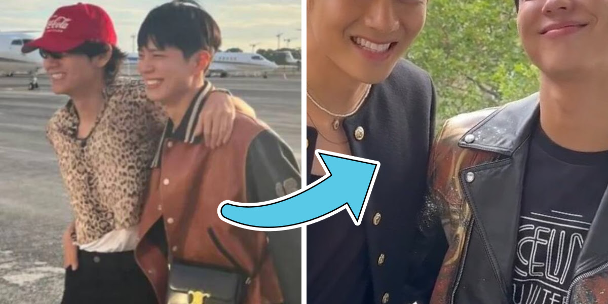 Insanely Hot: BTS' V and Park Bo-gum's reunion in Paris for VMAN