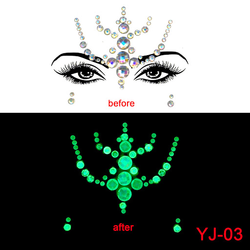 Title 1, Halloween Ghost Face Crystal Diamond Sticker Lu...