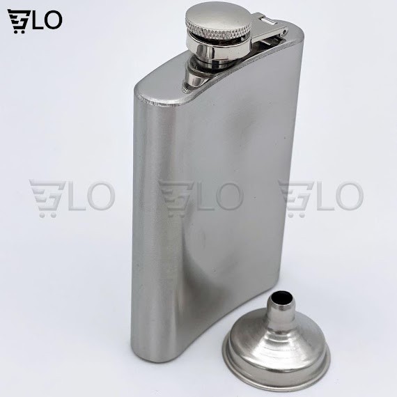 Bình Hip Flask Đựng Rượu Whisky Bằng Inox Dung Tích 4Oz