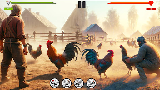 Screenshot Farm Rooster Fighting Chicks 1