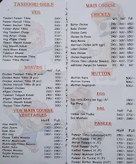 South Indian Joints menu 1