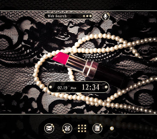 Stylish Theme-Rouge and Lace-