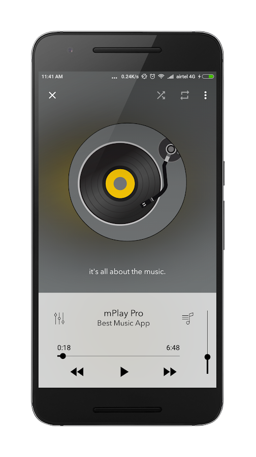    Music Player - mPlay Pro- screenshot  