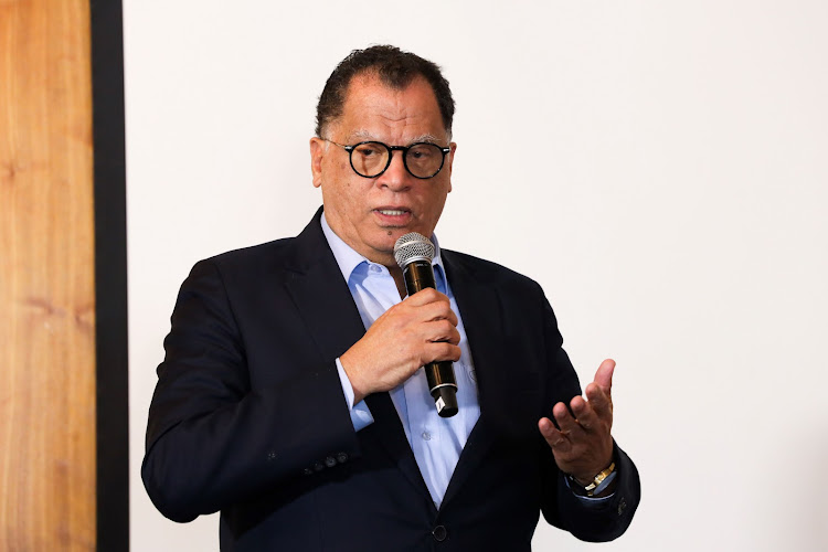 Safa president Danny Jordaan during the Banyana Banyana breakfast send-off at Radisson Blu Hotel Sandton on June 21 2023.