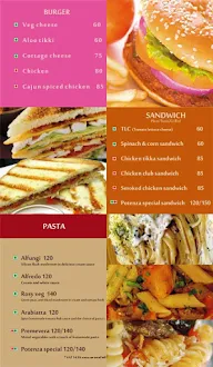 Potenza Cafe menu 3