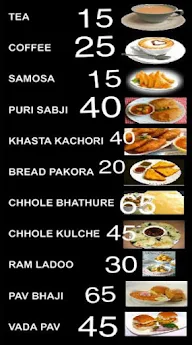 Madhavi Street Food menu 1