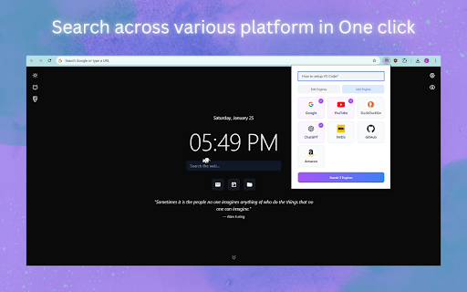 Search With: One-Click MultiSearch | Better Extensions