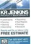 K R Jenkins Property Maintenance Logo