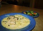 Crock pot cream cheese chicken over pasta was pinched from <a href="http://hannahholzmann.com/crock-pot-cream-cheese-chicken-over-pasta/" target="_blank">hannahholzmann.com.</a>