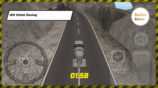 Cement Truck Hill Climb Game