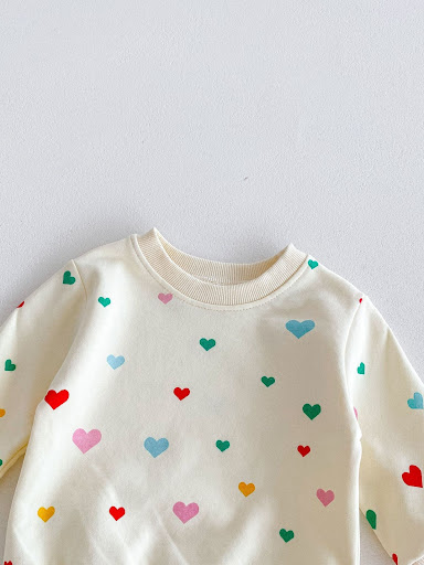 Title 9, Kleurrijke, liefdevolle Western-stijl sweater t...