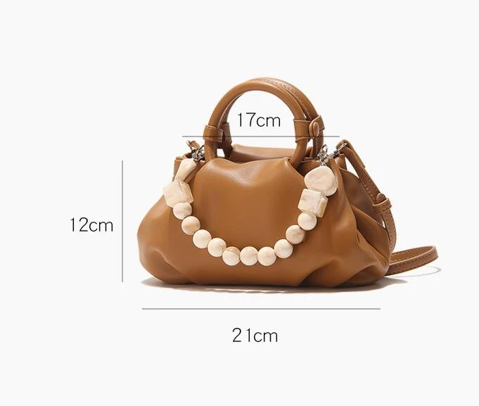 Yuntongqin casual schoudertas voor dames, een praktische handtas voor dagelijks gebruik, kan over de schouder, crossbody of in de hand worden gedragen.