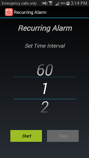 Recurring Alarm