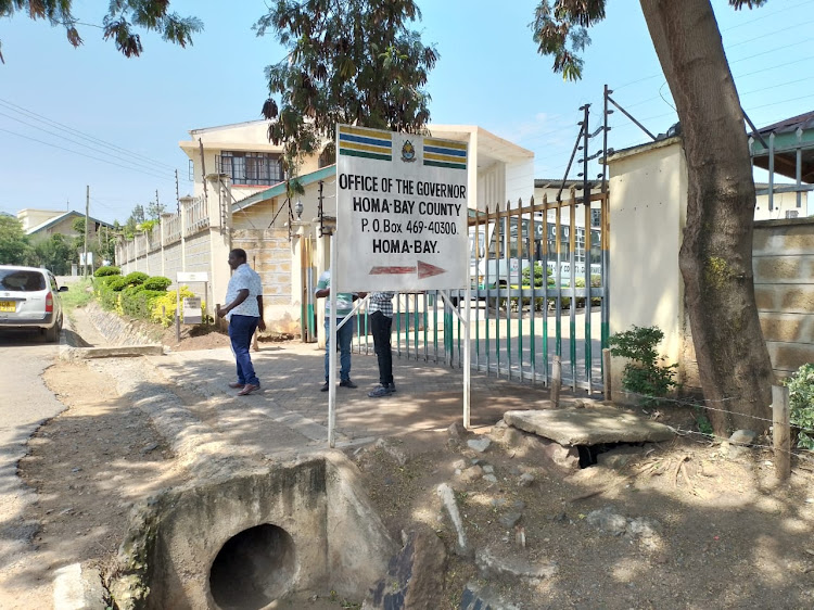 Homa Bay county government offices on May 19