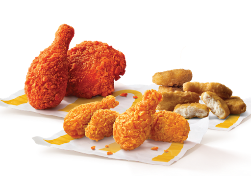 4 Pc McSpicy Chicken Wings + 2 Pc MFC+ 6 Pc Chicken McNuggets