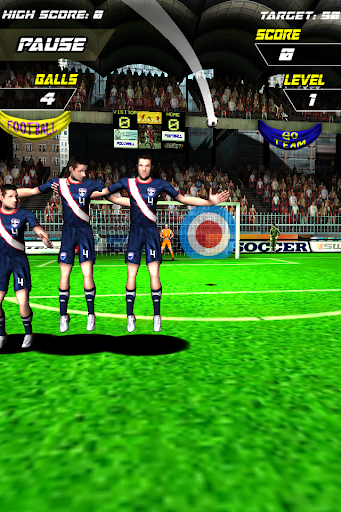 Screenshot Strike Soccer Flick Free Kick