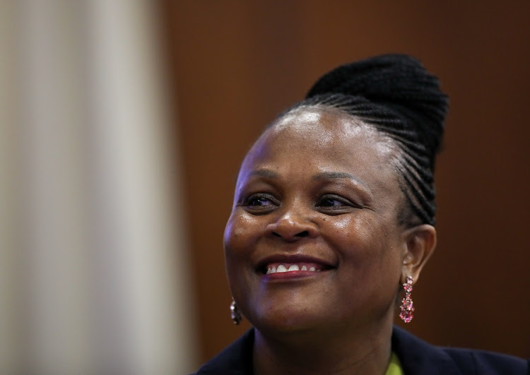 Public protector Busisiwe Mkhwebane. Picture: ESA ALEXANDER