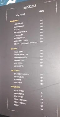 Up - The Roof Top Lounge menu 4