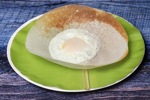 Egg Appam (1 Pc - Gavy Or Milk Not Included)