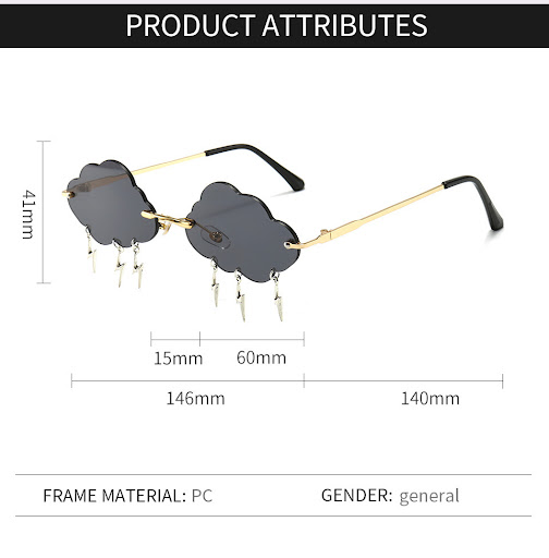 Title 1, Trend Cloud Chain Sunglasses