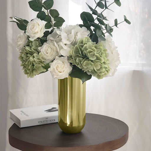 Title 5, Stainless Steel Vase Decoration for Dried Flowe...