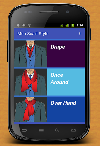 Men Scarf Style