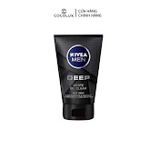 [Cocolux] Sữa Rửa Mặt Nivea Men Than Đen 100G