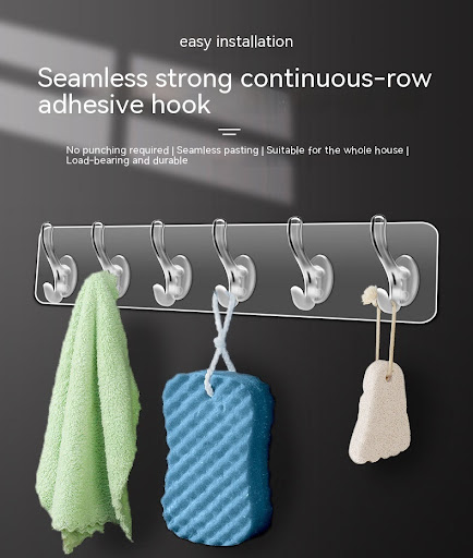 Title 1, Wall-mounted load-bearing punch-free hook with ...